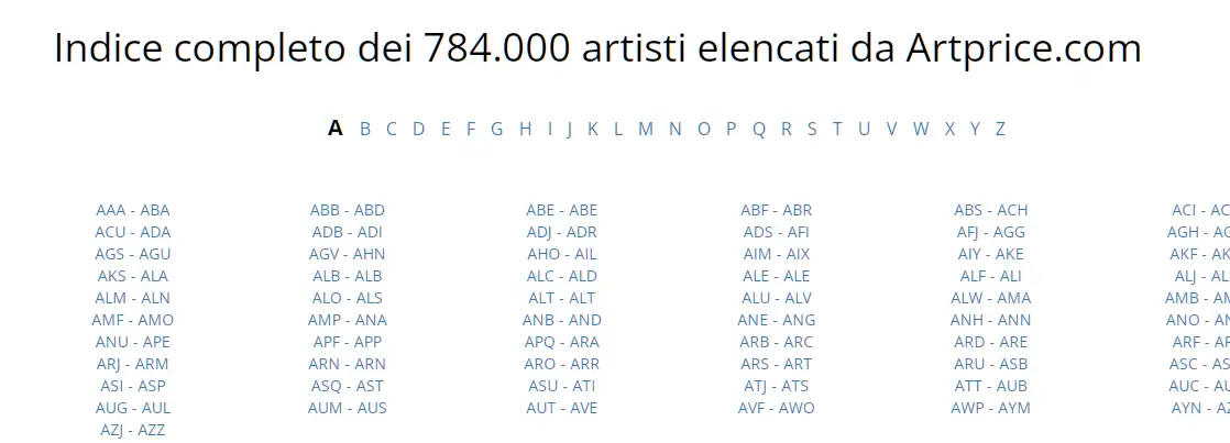 imbiancature varese site immagine ARTPRICE